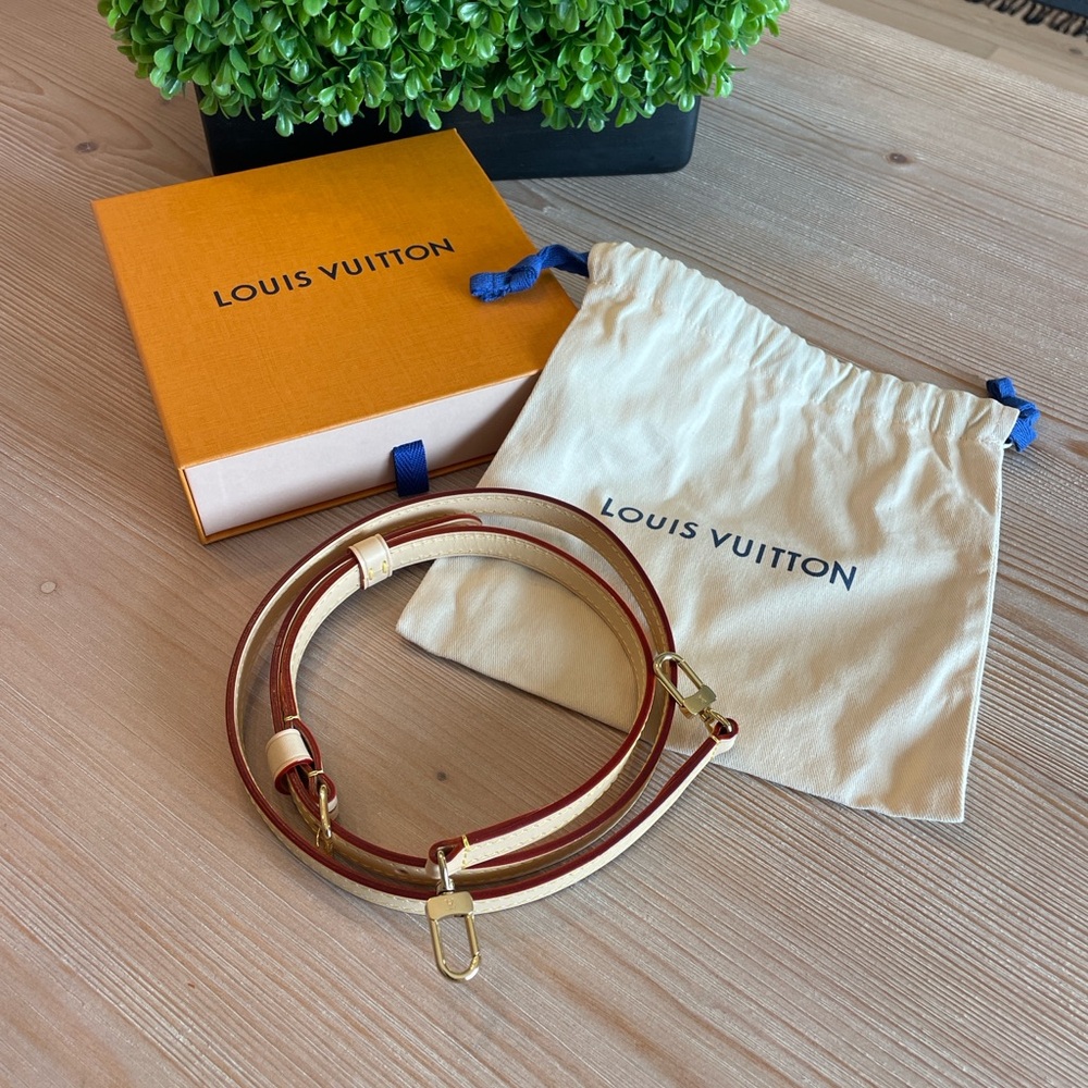 Louis Vuitton Brown Vachetta Leather Strap